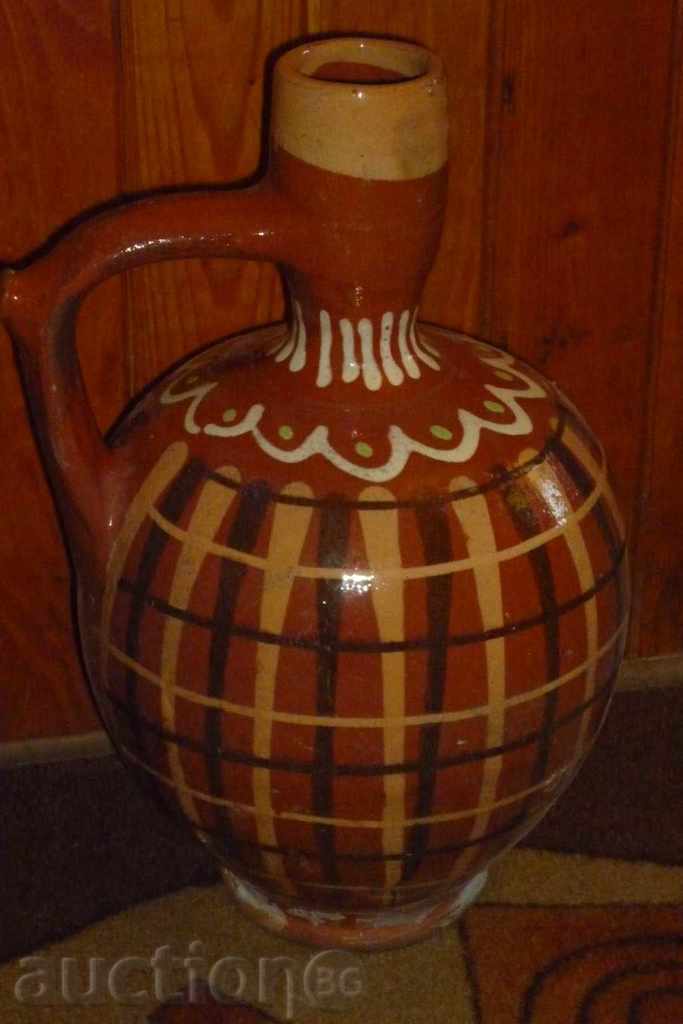 Old pitcher, pottery, jar, pot, jug, vase