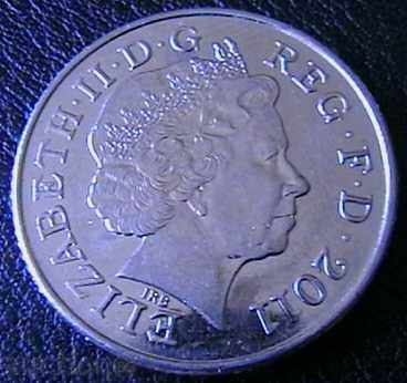 10p 2011, Marea Britanie cu preț € 0.44 | 0.86 BGN