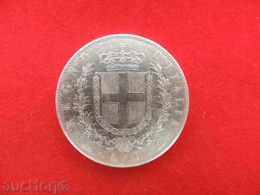5 lire 1871 M Italia argint - COMPARA & EVALUAZĂ ! NU CHINA! 5 lire 1871 M Italia argint - COMPARA & EVALUAZĂ ! NU CHINA!