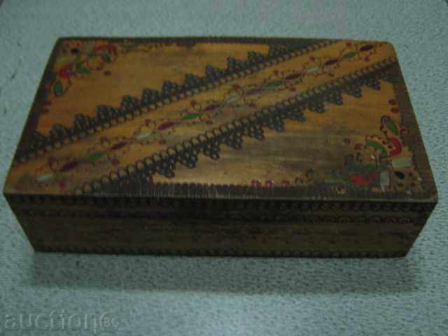 Box pyrographic - 3 - 6 Box pyrographic - 3 - 6