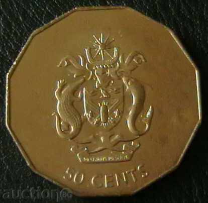 50 cents 2005, Solomon Islands