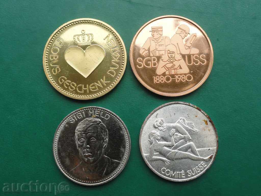 Σύνολο μεταλλίων και νομισμάτων με τιμή € 4.75 | 9.29 BGN