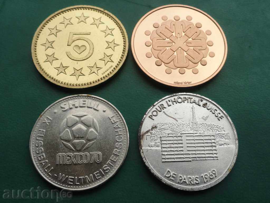 Delivery of Lot medals and tokens Delivery of Lot medals and tokens