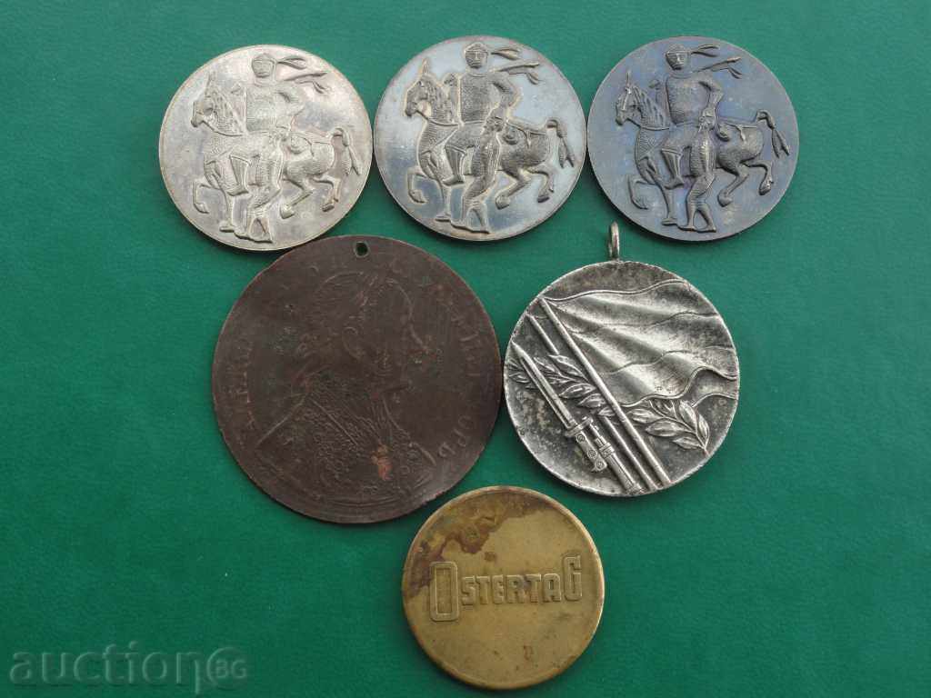 Licitație Lot medalii, pendante și jetoane
