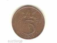 +Холандия  5  цента  1971 г.
