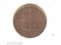+ Netherlands 1 cent 1948