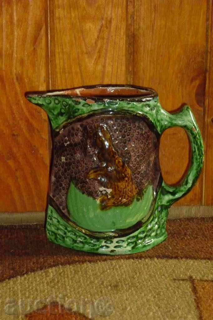 Glazed Trojan jug, ceramics, vase, chalice with price € 63.69 | 124.57 BGN