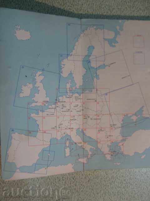 Atlas a drumurilor din Europa cu preț 7.00 BGN | € 3.58