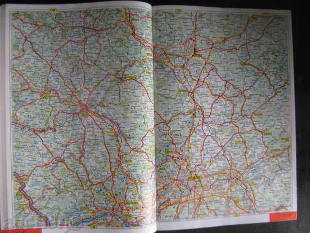 Atlas "Deutschland Europa 96/97" - 144 pp. - 5