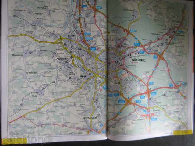 Atlas "Deutschland Europa 96/97" - 144 pp. - 6