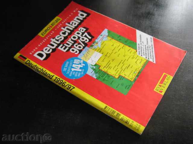 Atlas "Deutschland Europa 96/97" - 144 pp. - 7