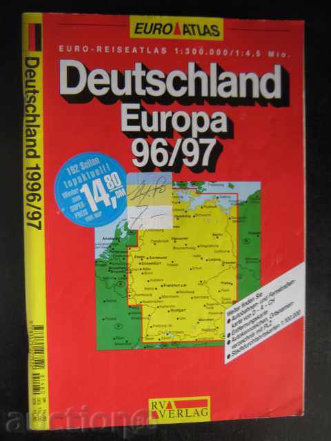 Atlas "Deutschland Europa 96/97" - 144 pp.