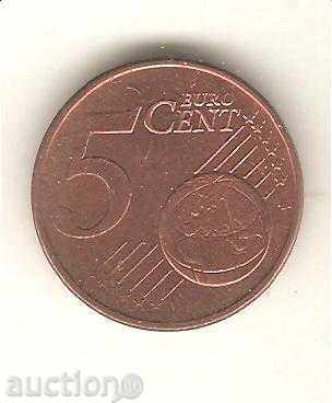 Greece 5 euro cents 2007