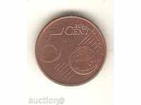 Greece 5 euro cents 2007