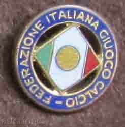 insignă de fotbal Italia
