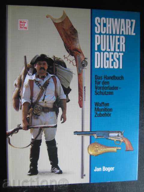 The book "Schwarzpulver-Digest - Jan Boger" - 158 pages
