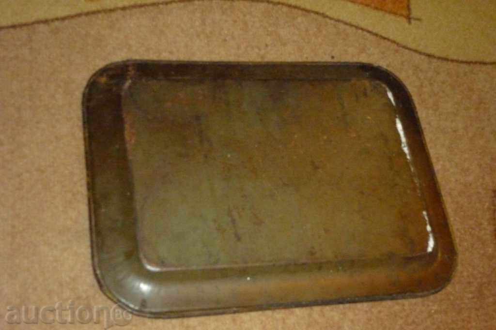 Δημοπρασία Παλιά βασιλική πιατέλα, υπηρεσία, δίσκο, κύπελλο