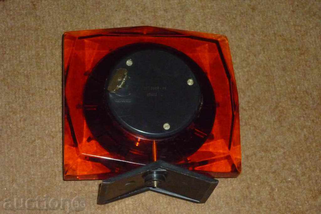 Настолен часовник "МЪЛНИЯ", соц реализъм, будилник - 5 Настолен часовник "МЪЛНИЯ", соц реализъм, будилник - 5