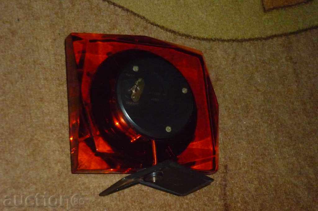 Настолен часовник "МЪЛНИЯ", соц реализъм, будилник - 6 Настолен часовник "МЪЛНИЯ", соц реализъм, будилник - 6