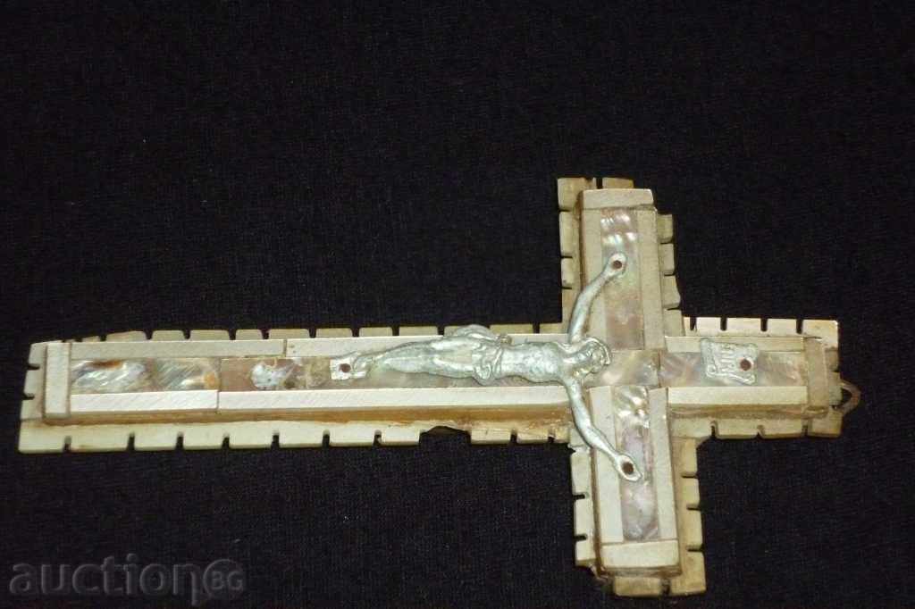 Cross from mother of pearl, bible, gospel, icon, candela, mina - 6 Cross from mother of pearl, bible, gospel, icon, candela, mina - 6