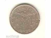 +Белгия  1  франк  1922 г.  холандска легенда