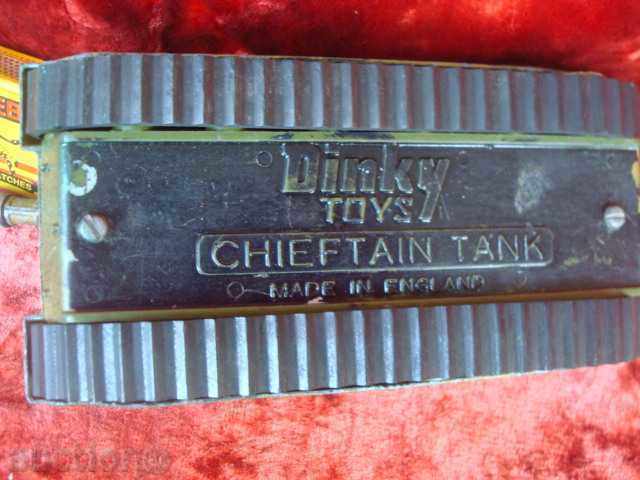 TANK, model, metal "SHIEFTAIN TANK" Dinky toys, ENGLAND - 6 TANK, model, metal "SHIEFTAIN TANK" Dinky toys, ENGLAND - 6