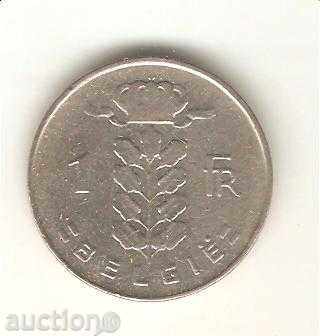 + Belgia 1 franc 1966 legenda olandeză