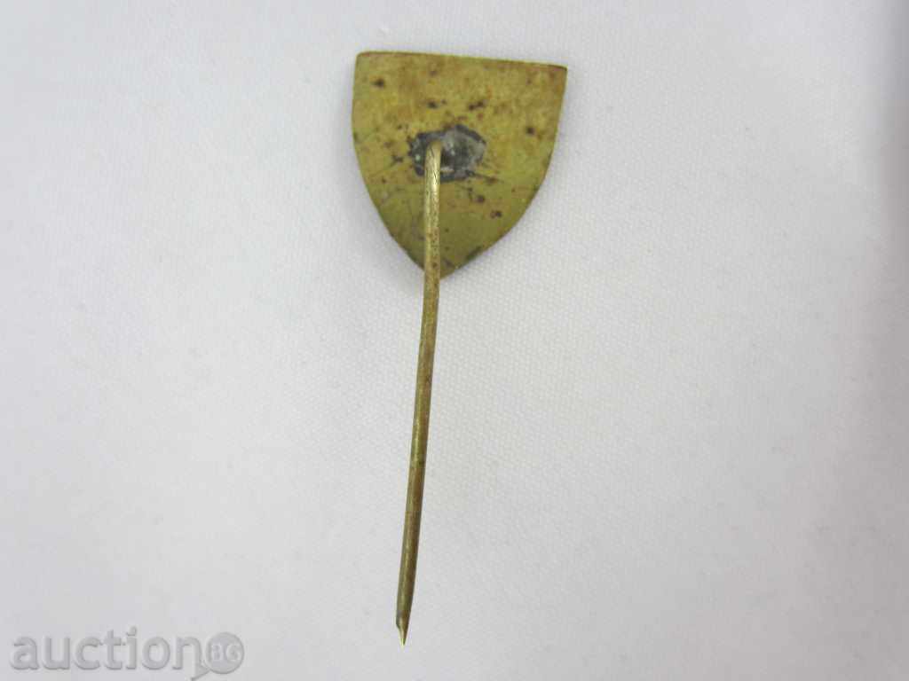 TURKISH WRESTLING FEDERATION - OLD BRONZE BADGE - 5