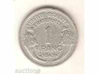 + Franța un franc în 1949