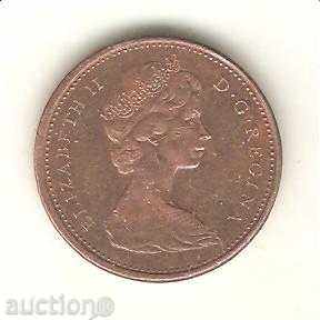 + Καναδά 1 σεντ 1965 με τιμή 1.30 BGN | € 0.66