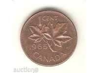 +Канада  1  цент  1965 г.