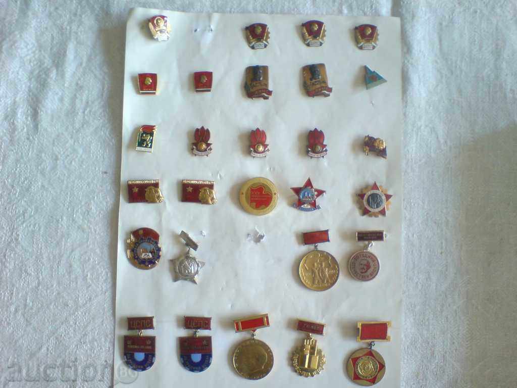 Lot de insigne Lot de insigne