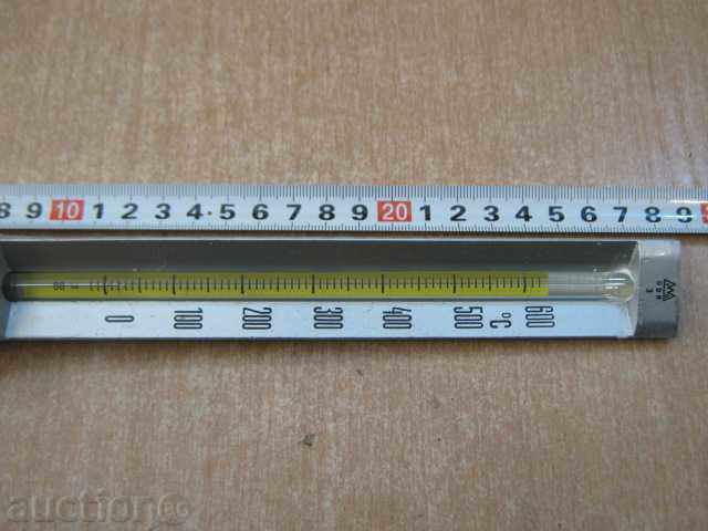 Delivery of Thermometer machined from 0 to 600 degrees Celsius Delivery of Thermometer machined from 0 to 600 degrees Celsius