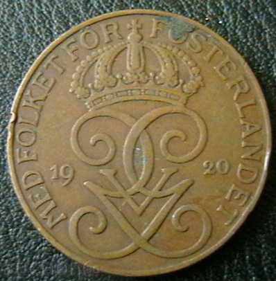 5 January 1920, Sweden with price 4.00 BGN | € 2.05