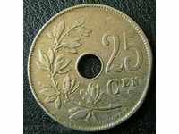 25 cent 1922, Belgium