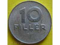 HUNGARY 10 fillets 1982