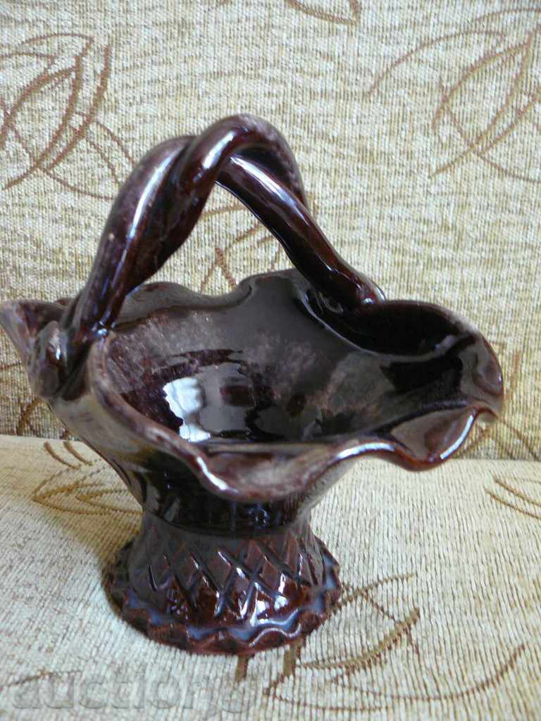 Fruit basket - clay with price 7.00 BGN | € 3.58 Fruit basket - clay with price 7.00 BGN | € 3.58