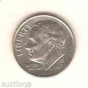 1 dime USA 2007 D * with price 0.50 BGN | € 0.26 1 dime USA 2007 D * with price 0.50 BGN | € 0.26