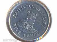 Insula Jersey 5 pence 1993