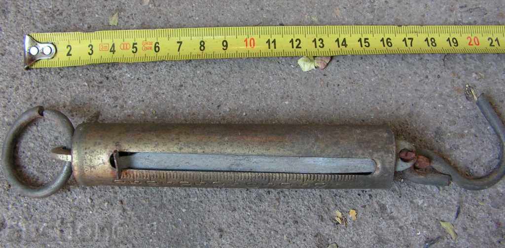 621. OLD KANTARCHE 60 KILOGRAPHY with price 7.00 BGN | € 3.58 621. OLD KANTARCHE 60 KILOGRAPHY with price 7.00 BGN | € 3.58