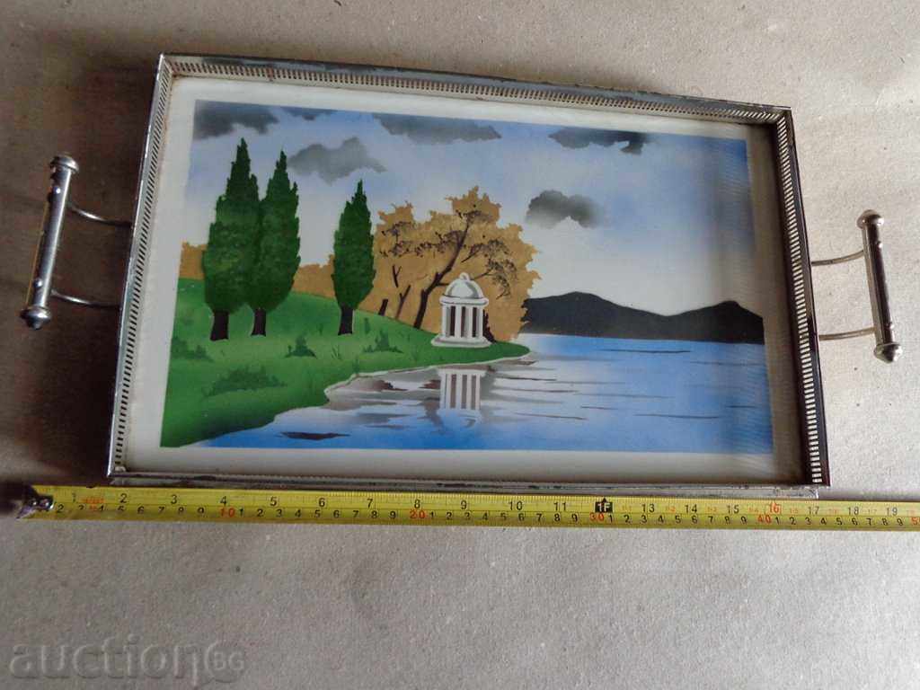 Old porcelain tray with price 79.00 BGN | € 40.39