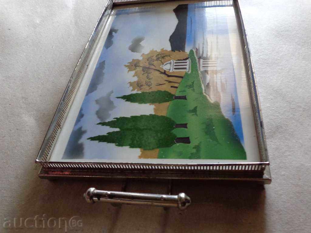 Licitație platou veche de porțelan