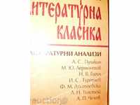 Russian literary classics-Literary analyzes "
