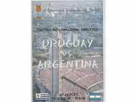 Program de fotbal Uruguay-Argentina 2003