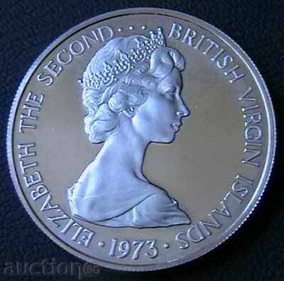 25 cents 1973 PROOF, British Virgin Islands with price 15.00 BGN | € 7.67 25 cents 1973 PROOF, British Virgin Islands with price 15.00 BGN | € 7.67