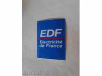 Autocolant Electricite de France
