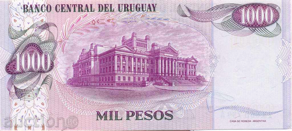 Ουρουγουάη Peso 1000 1974