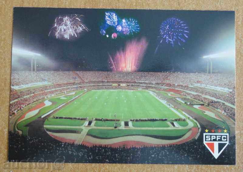 Картичка на стадион Мурумби - Сао Паоло, Бразилия