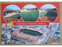 Map of Louis II Stadium - Monaco