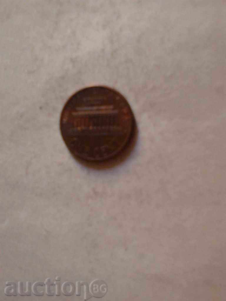 САЩ 1 цент 1993